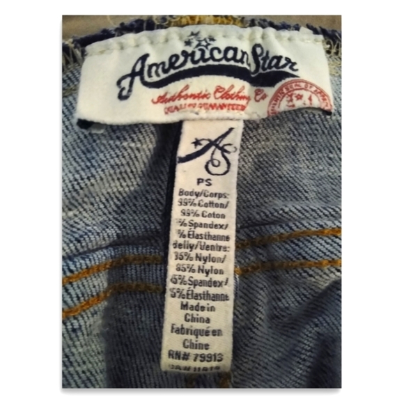 American Star Maternity Jeans Size 2 - Picture 6 of 6